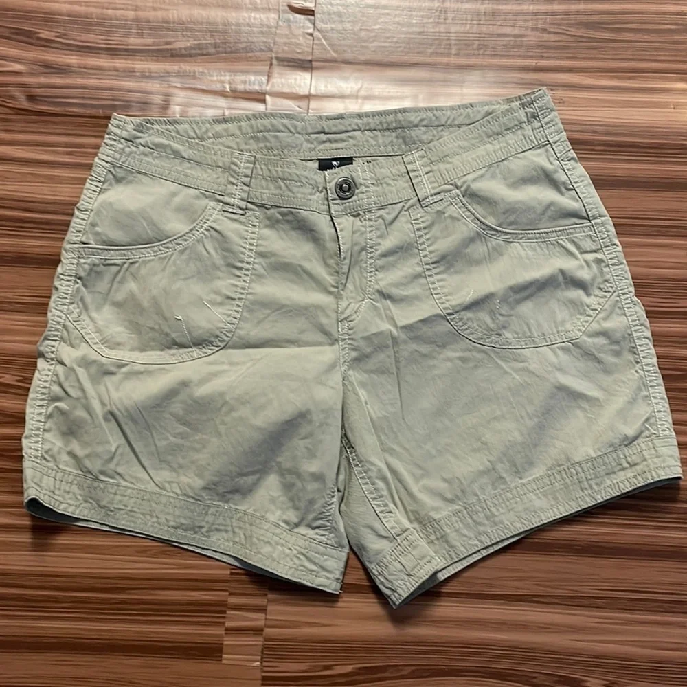KUHL Nylon Cotton Blend Shorts Size 10 - Picture 1 of 9